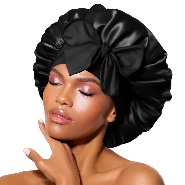 BowLift | Satin Headband – Comfortable Sleep Cap for Women