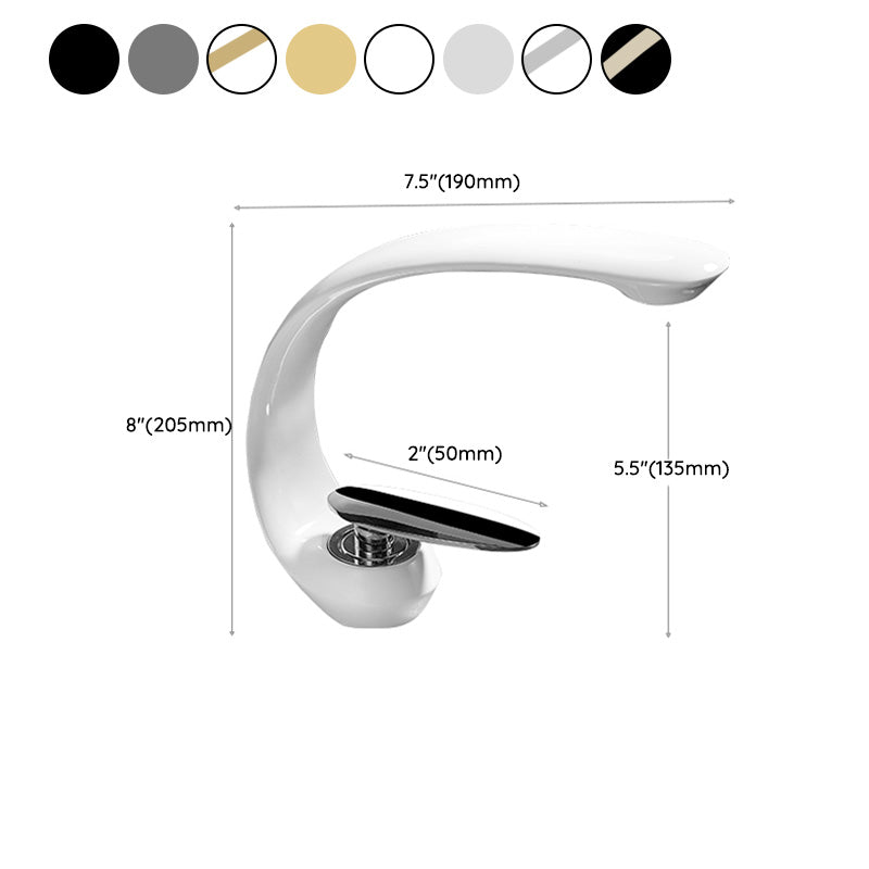 BowLift | Unique Bathroom Waterfall Spout Brass Basin Faucet