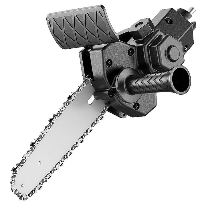 BowLift | 6 Inch Electric Drill Modified To Electric Chainsaw Drill Attachment