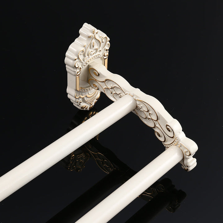 BowLift | Traditional Metal Bathroom Accessory Hardware Set with Paper Holder