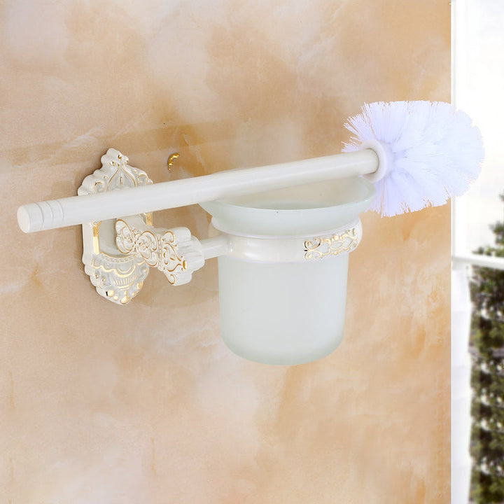 BowLift | Traditional Metal Bathroom Accessory Hardware Set with Paper Holder
