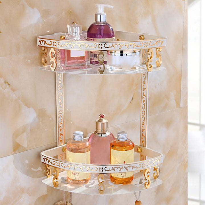 BowLift | Traditional Metal Bathroom Accessory Hardware Set with Paper Holder