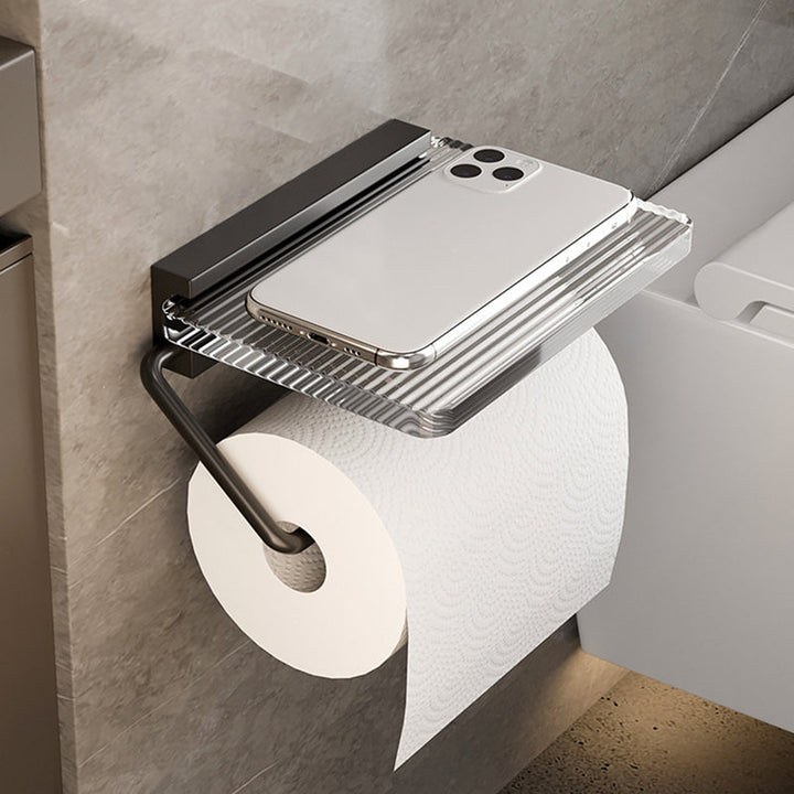 BowLift | Contemporary Black Metal Bathroom Accessories Single Piece or as Set