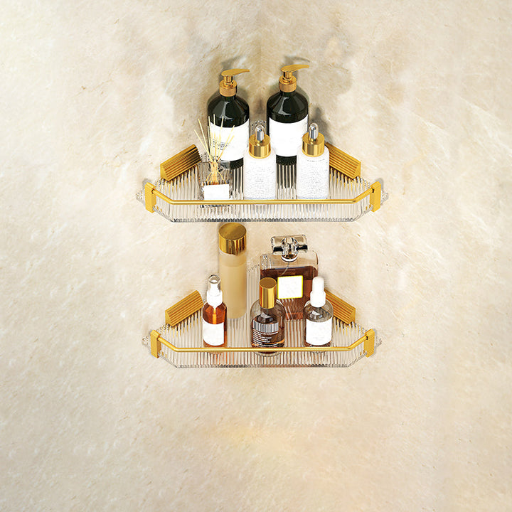 BowLift | Modern 7-piece Bathroom Accessory Set Metal Bathroom Set in Gold