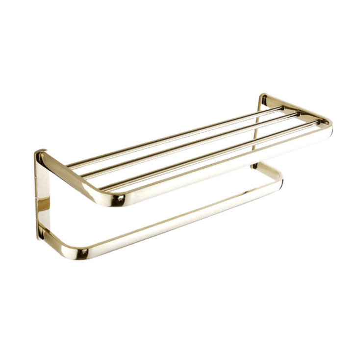 BowLift | Chrome/Gold Bathroom Accessories Set Modern Metal Bathroom Hardware Set
