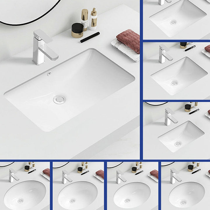 BowLift | Modern Oval Washstand Ceramic Table Installation Sink Bathroom
