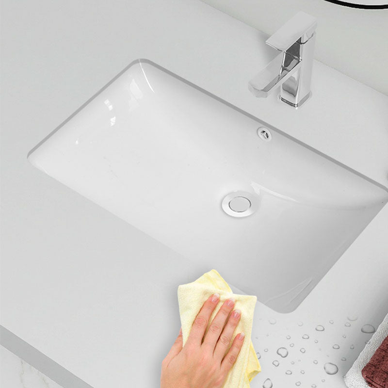 BowLift | Modern Oval Washstand Ceramic Table Installation Sink Bathroom