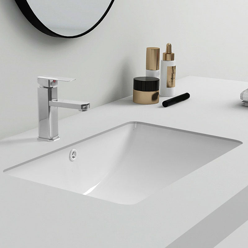 BowLift | Modern Oval Washstand Ceramic Table Installation Sink Bathroom