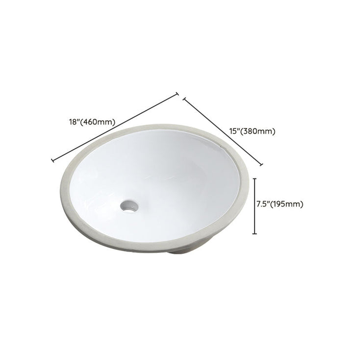 BowLift | Modern Oval Washstand Ceramic Table Installation Sink Bathroom