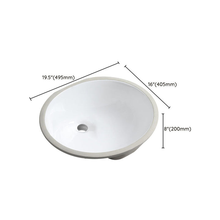 BowLift | Modern Oval Washstand Ceramic Table Installation Sink Bathroom