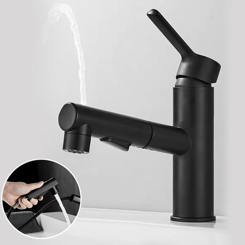 BowLift | Contemporary bathroom sink faucet single-handle swivel spout sink faucet