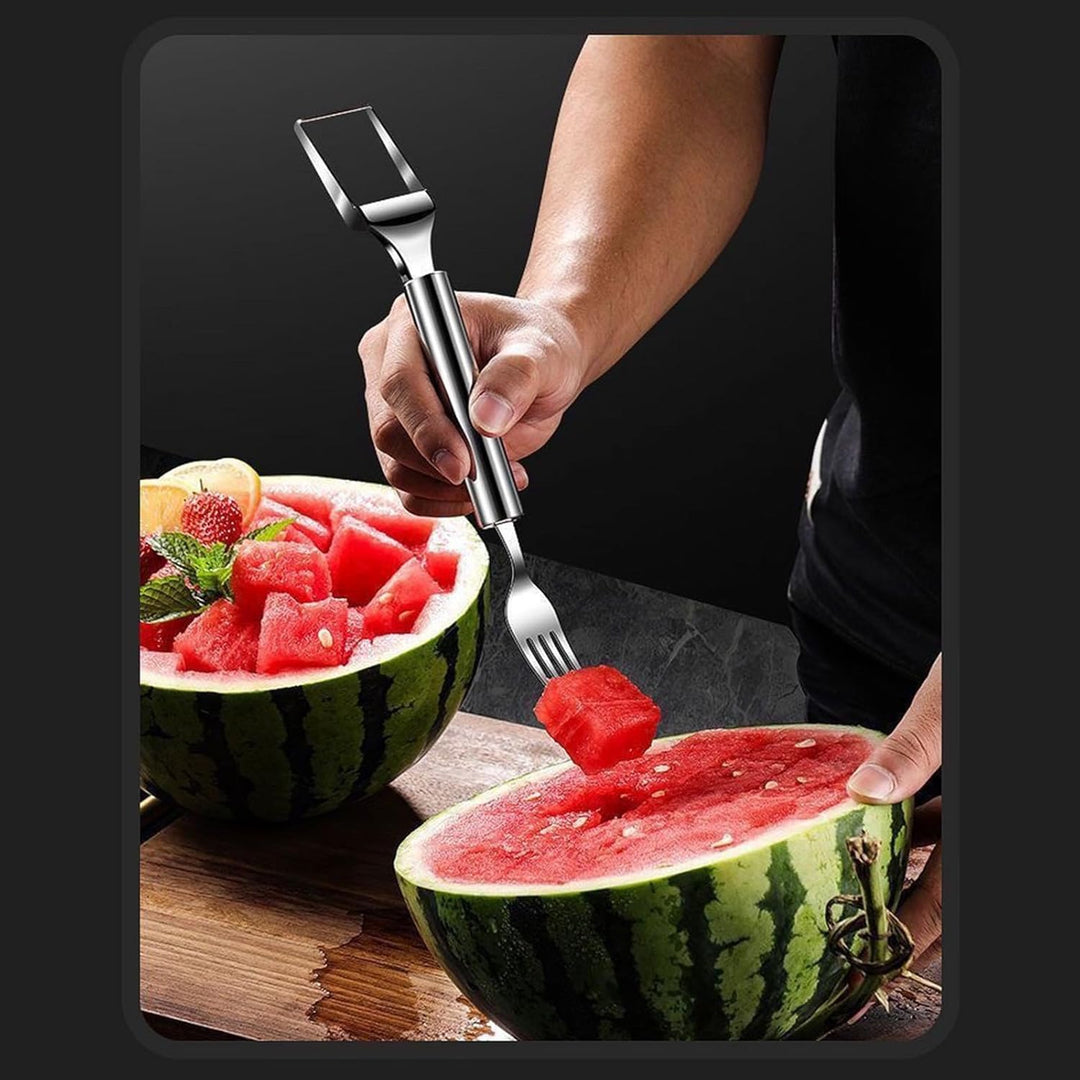 BowLift | Woyuosn 2-in-1 Stainless Steel Watermelon Fork Slicer
