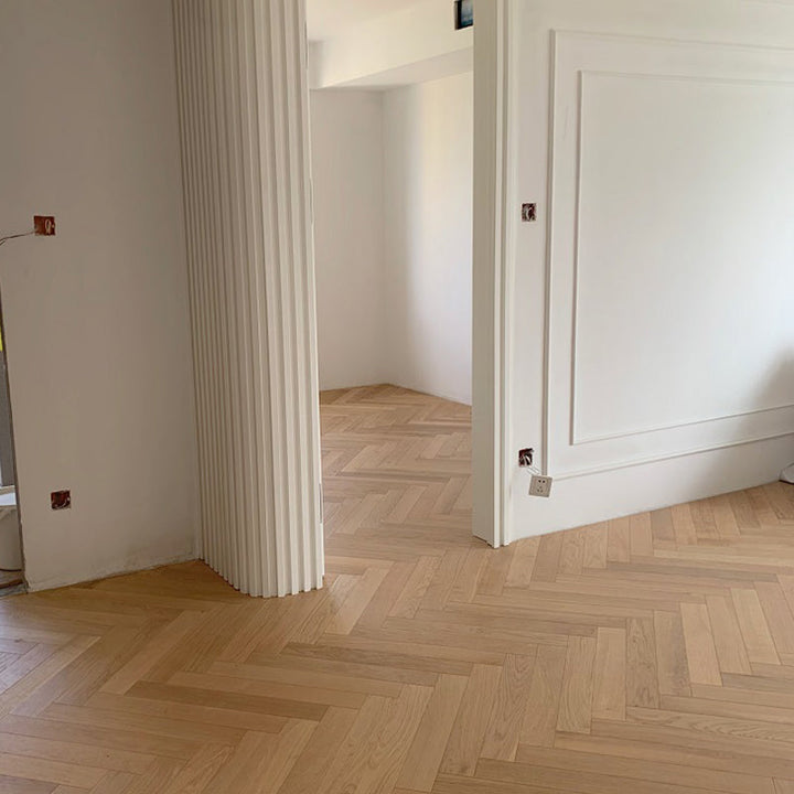 BowLift | Solid Wood Parquet Contemporary Wood Deck Tiles