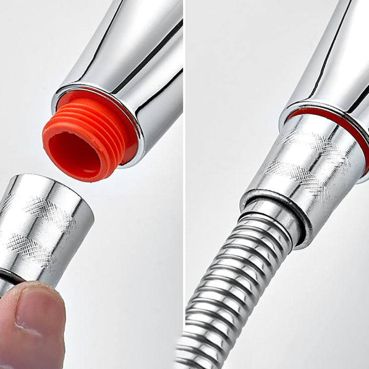 BowLift | Bathroom Handheld Showerhead Rain Shower Brass Pipe Showerhead