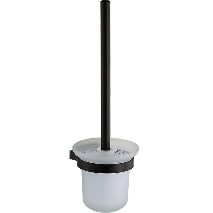 BowLift | Modern black bathroom accessory set towel holder bathroom shelf bathroom faucet set