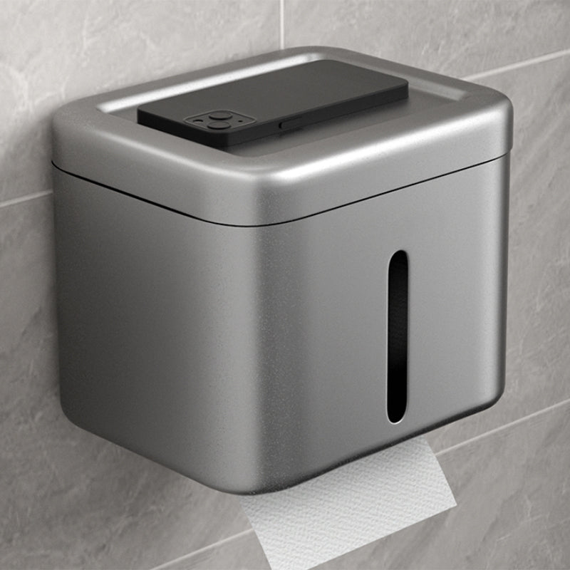 BowLift | Modern Gray Bathroom Accessory Kit Paper Holder Bath Shelf Bathroom Hardware Set