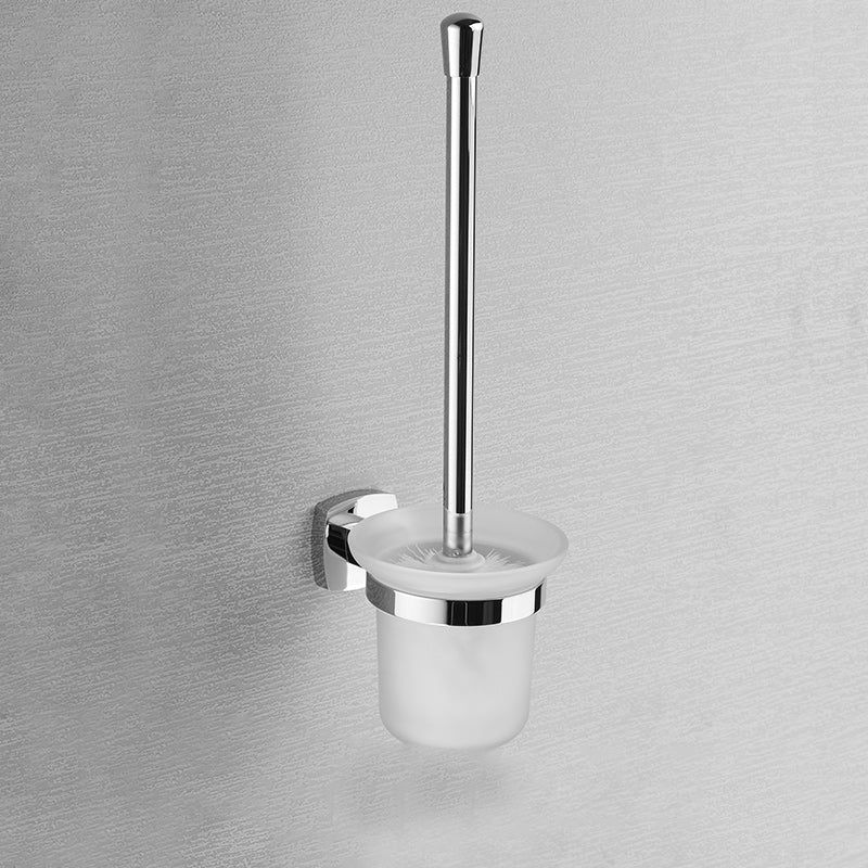 BowLift | Polished Chrome Modernism Bathroom Accessory Set Bath Shelf / Towel Bar / Bathrobe Hook Included