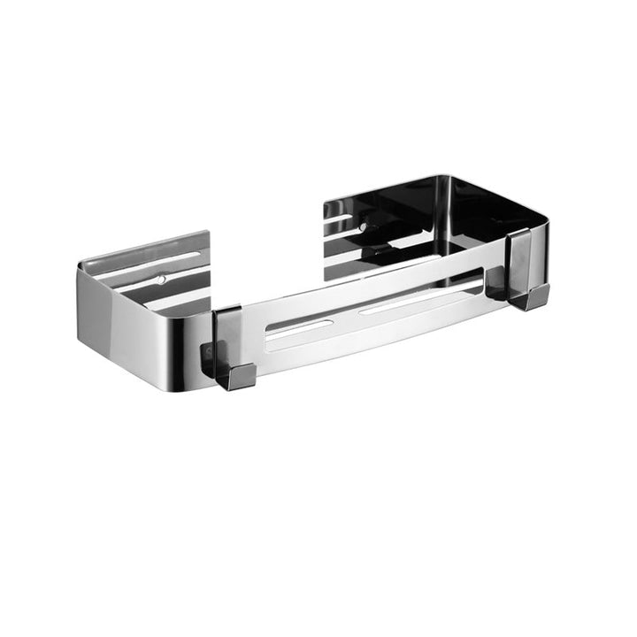 BowLift | Modern Stainless Steel Bath Accessory Set Rectangular & Triangular Bath Shelf