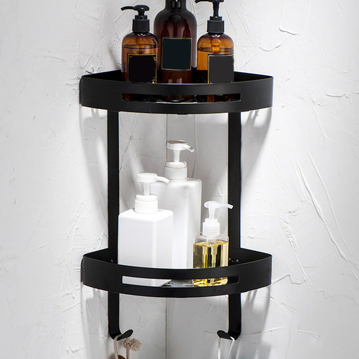 BowLift | Modern Stainless Steel Bath Accessory Set Rectangular & Triangular Bath Shelf