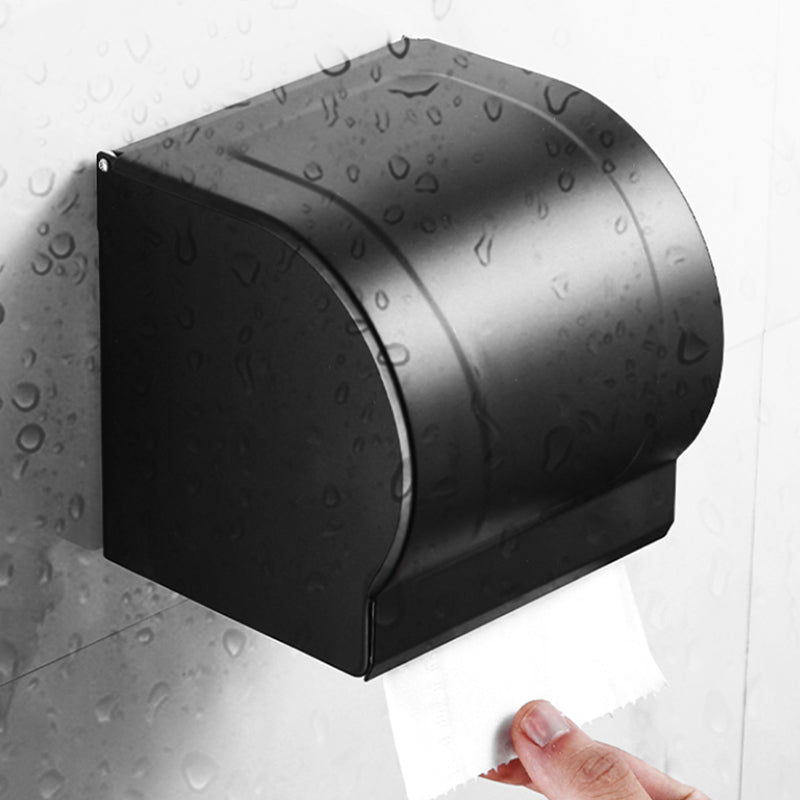 BowLift | Modern Black Bathroom Accessory Set Paper Holder Towel Bar Bathroom Fixtures Set