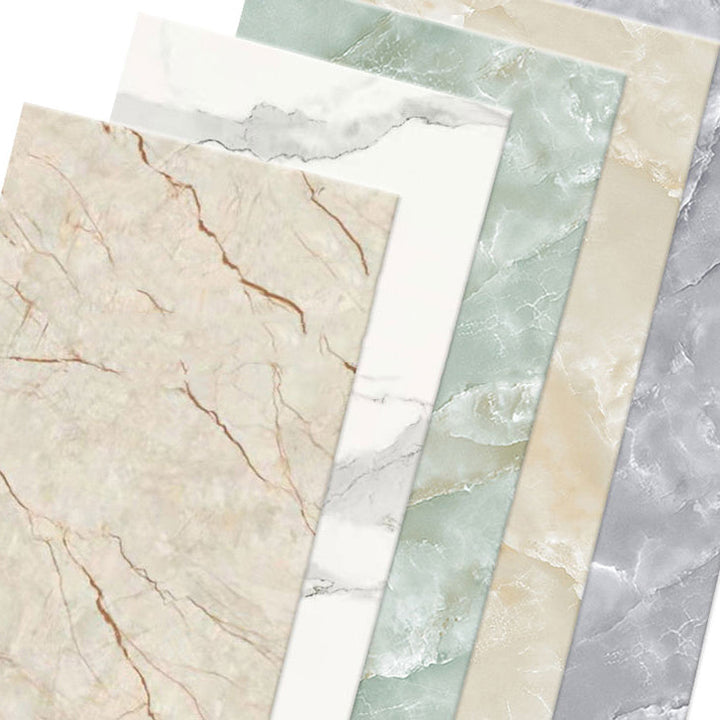 BowLift | 12" x 24" marbling single plate waterproof backsplash wall tile for bathroom
