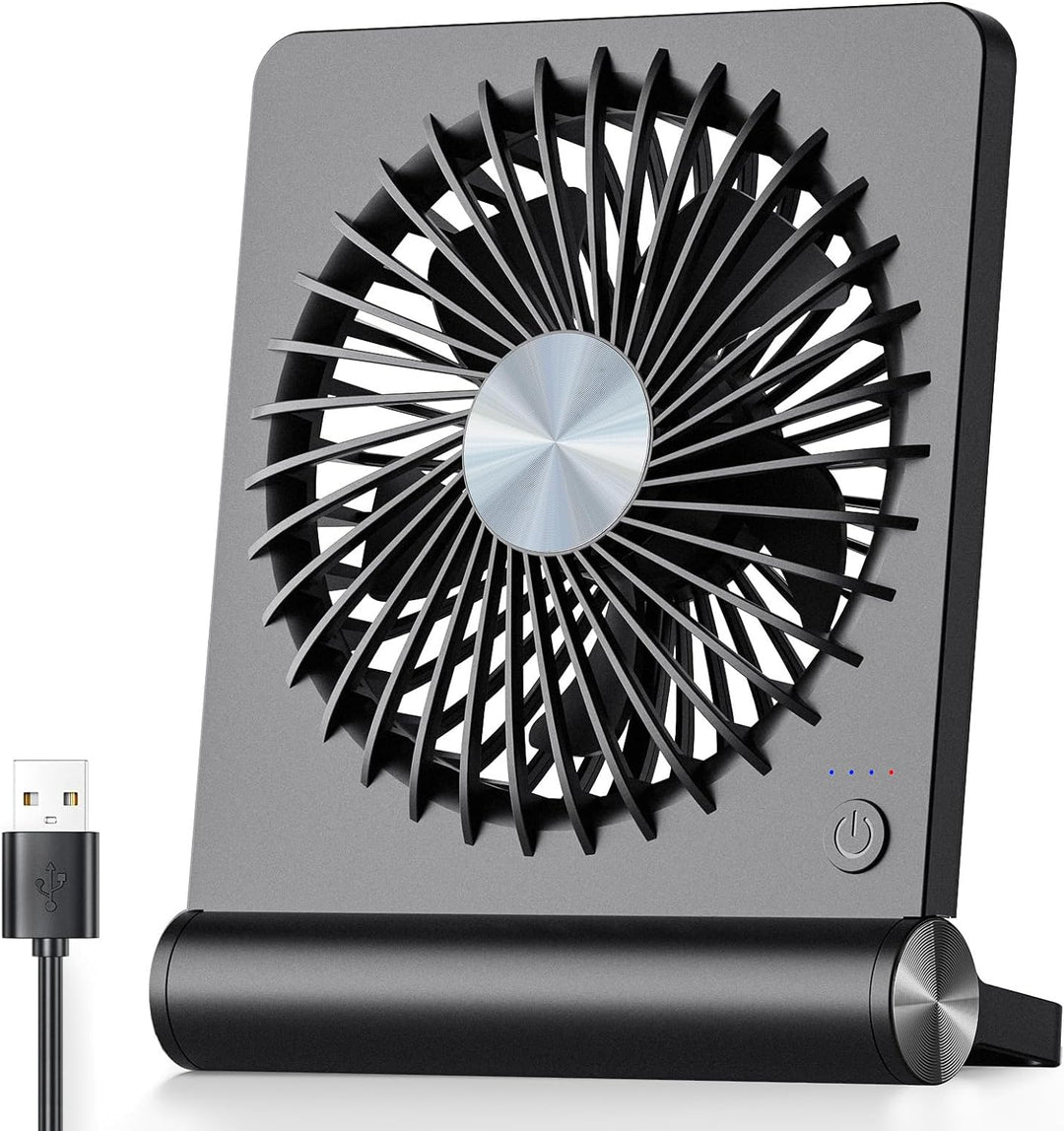 QuietBreeze - Ultra-quiet compact table fan Bowlift