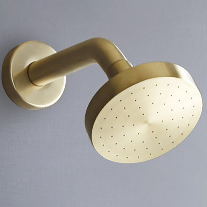 BowLift | Stainless Steel Shower Combination Round Fixed Shower Head with Shower Arm
