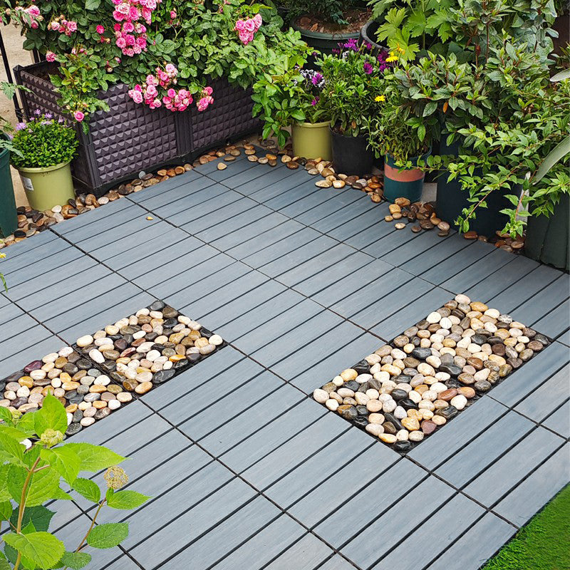 BowLift | Square Click Paver Tiles Striped Pattern Tiles