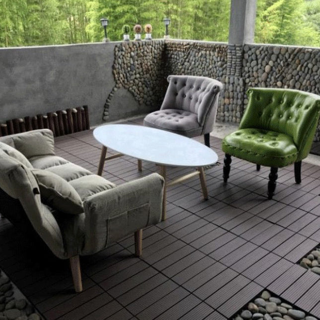 BowLift | Square Click Paver Tiles Striped Pattern Tiles