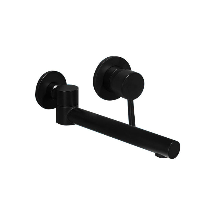 BowLift | Contemporary Wall-Mounted Single-Hand Kitchen Faucet Low Arc Water Filler