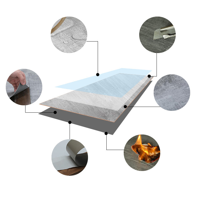 BowLift | Fireproof Vinyl Floors Self-Adhesive Peel and Stick Waterproof Vinyl Floors