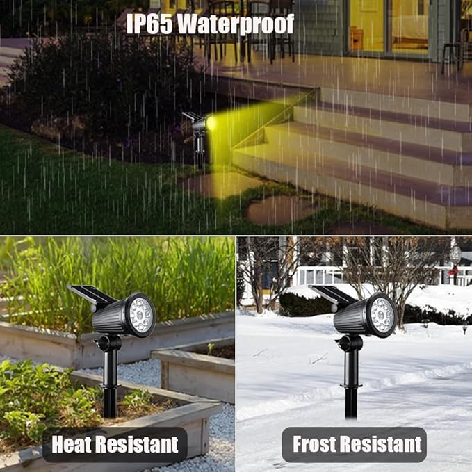 BowLift | LED Solar Spotlight Lights for the Garden