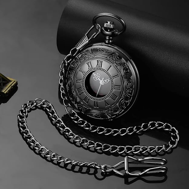 Classic Retro Pocket Watch for Men Bowlift