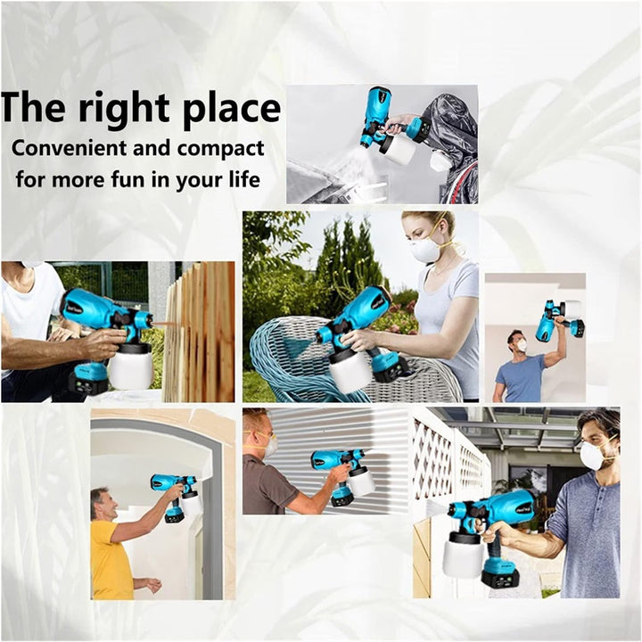 Cordless Paint Jet Pro Twin Battery - Powerful & Easy Maintenance Bowlift