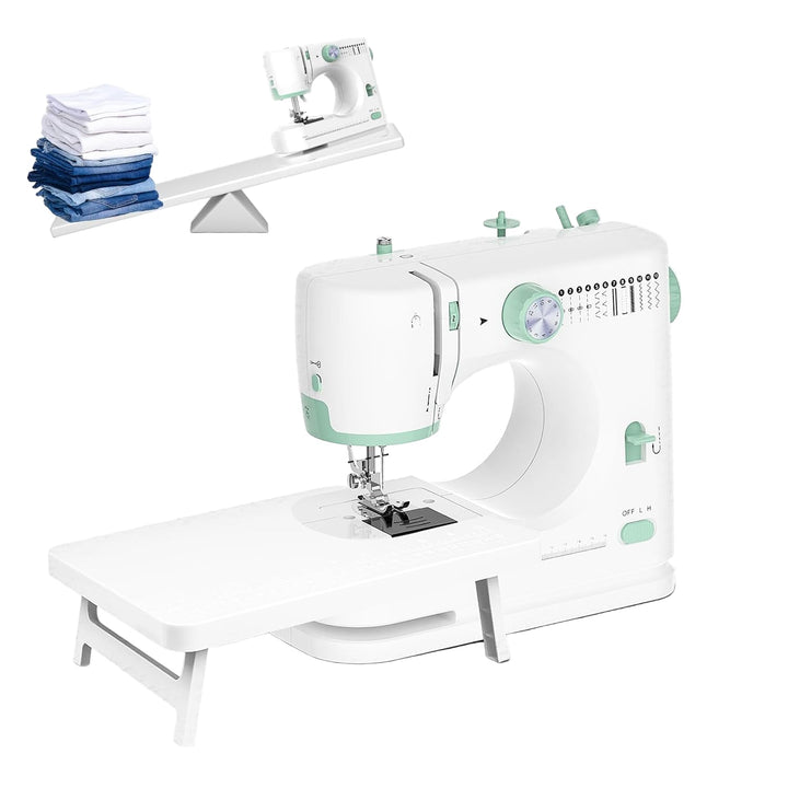 BowLift | Portable Sewing Machine with 12 Stitches & Extension Table – StitchPro