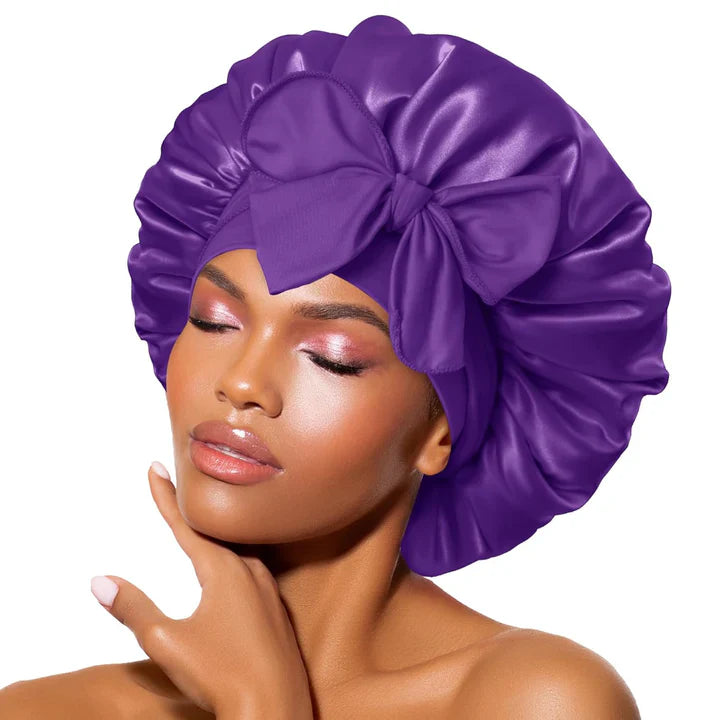 BowLift | Satin Headband – Comfortable Sleep Cap for Women