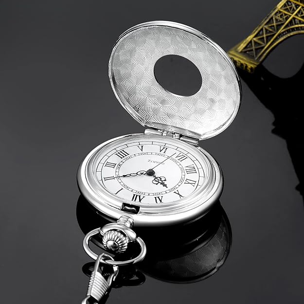 Classic Retro Pocket Watch for Men Bowlift