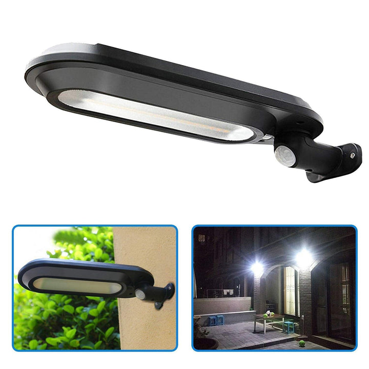 Solar LED Wall Light with Motion Sensor for Garden and Terrace Use