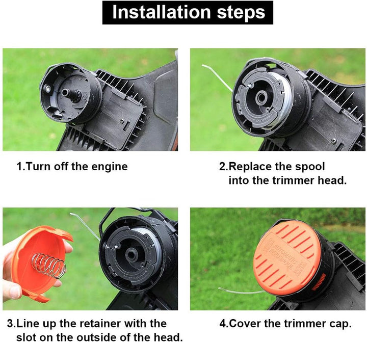 BowLift | Replacement spool for trimmer – Nylon grass mowing line for lawn mowers and trimmers