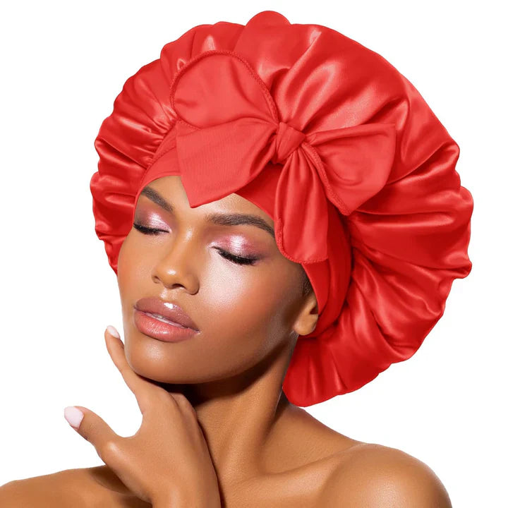 BowLift | Satin Headband – Comfortable Sleep Cap for Women