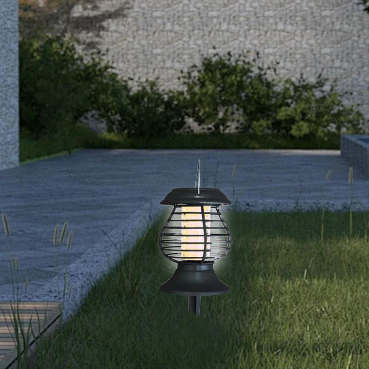 BowLift | Solar Insect Defense Lamp with LED Light – Effective Mosquito Control for the Garden
