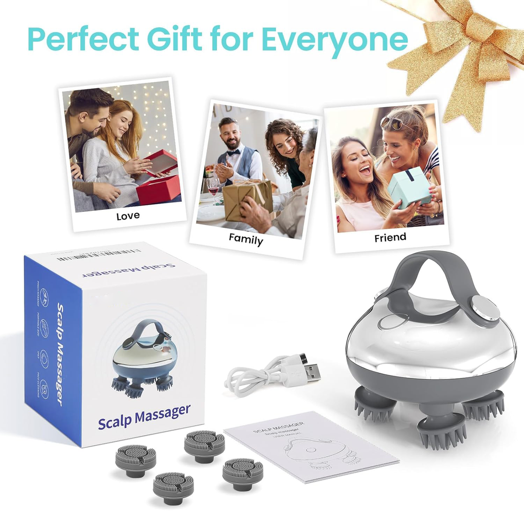 BowLift | Portable Electric Scalp Massager