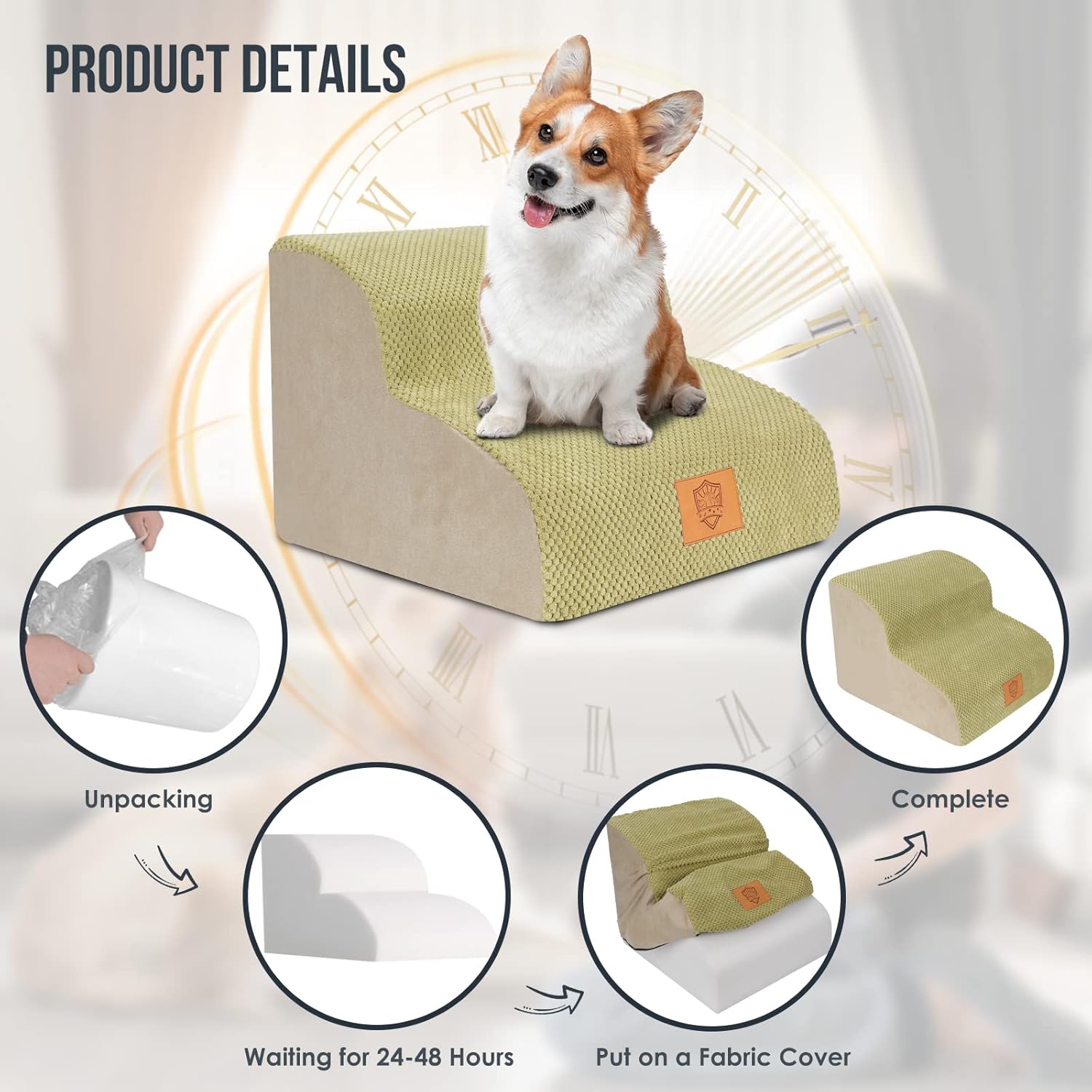 PawStep • Soft Foam Pet Stairs