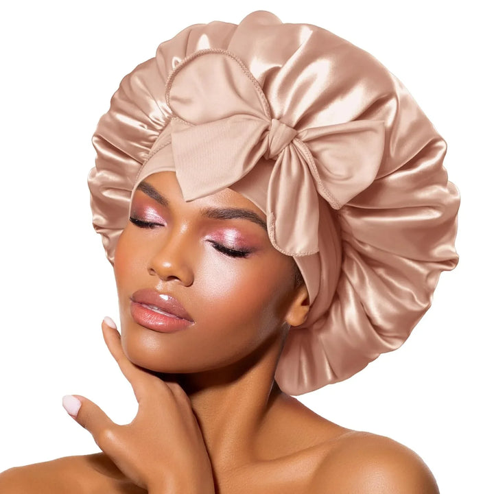 BowLift | Satin Headband – Comfortable Sleep Cap for Women