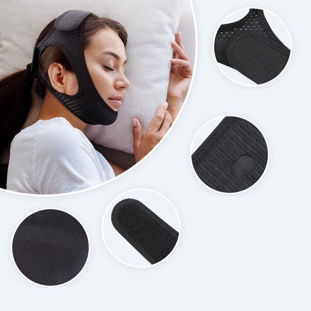BowLift | SnoreGuard - Comfortable Chin Strap for Better Sleep