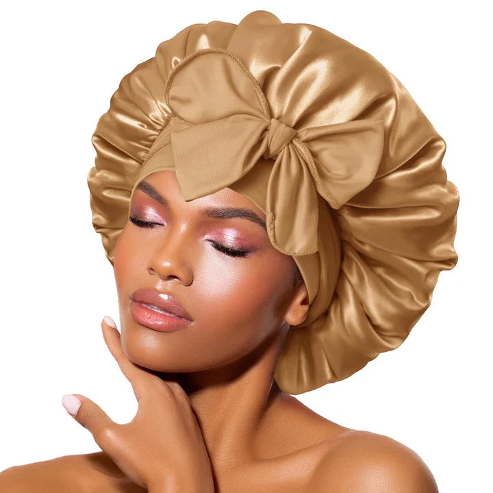 BowLift | Satin Headband – Comfortable Sleep Cap for Women