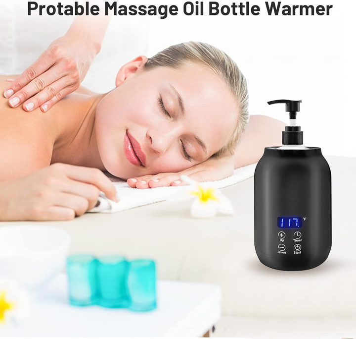 BowLift | Professional Portable Electric Massage Oil Warmer – Fast Heating & Digital Control