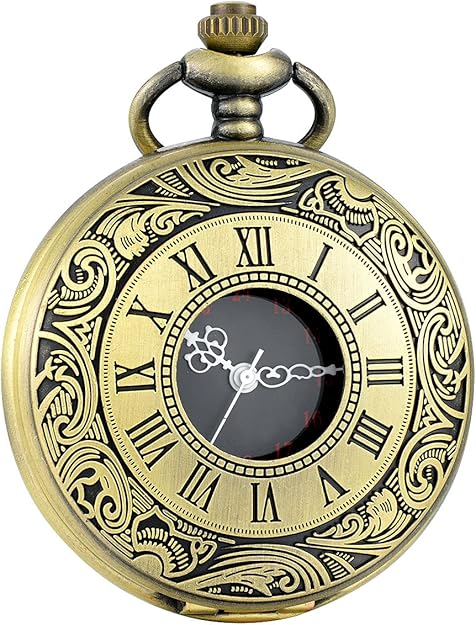 Classic Retro Pocket Watch for Men Bowlift