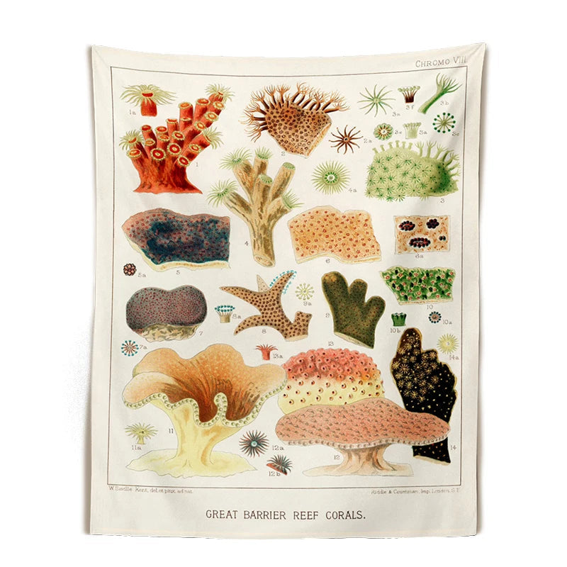 BowLift | Mushroom Tapestry Wall Hanging