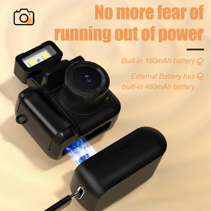 BowLift | Mini Keychain Digital Camera with 1080P Video and Retro Design – Rivoma